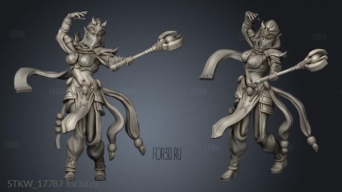 Elves Desert Bandit Elf stl model for CNC