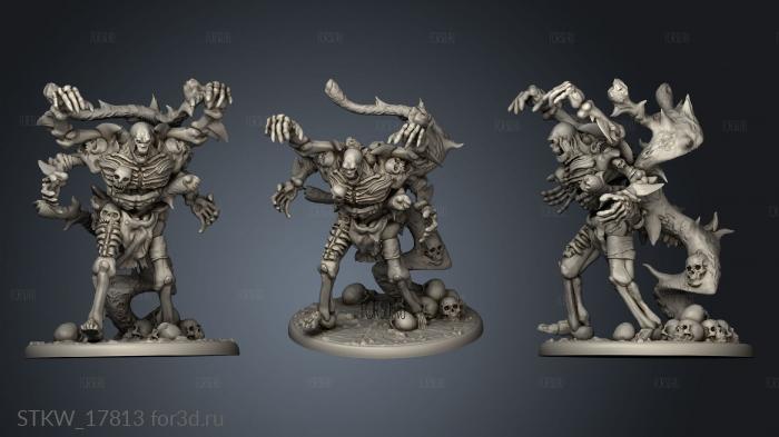 Human Bone Golem Magic 3d stl модель для ЧПУ