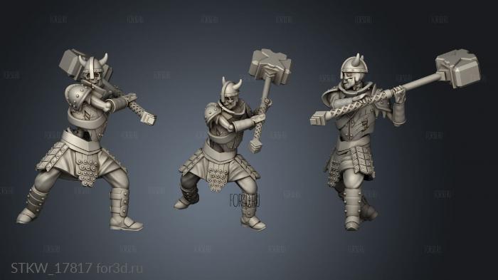 Skeleton Hammer 3d stl модель для ЧПУ