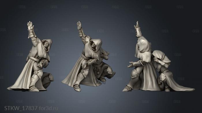 Reliquary Erzeriah Coffin Holder stl model for CNC