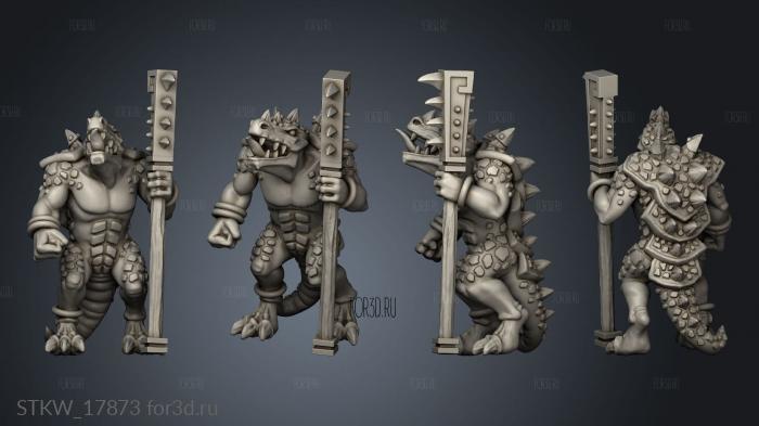 reptilian hulk 3d stl модель для ЧПУ