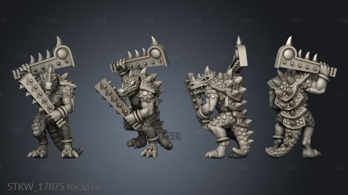 reptilian hulk 3d stl модель для ЧПУ