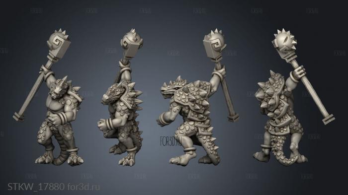 reptilian hulk 3d stl модель для ЧПУ