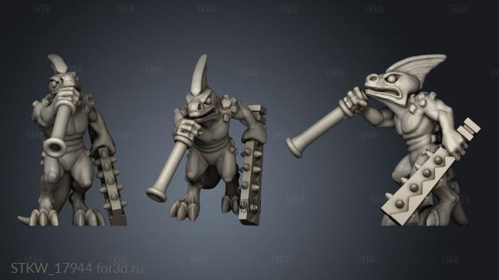 Reptilian Megadon crew 3d stl модель для ЧПУ