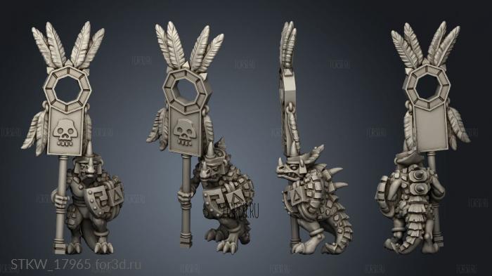 Reptilian Palace Guard 3d stl модель для ЧПУ