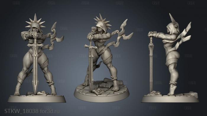 Requiem Brotherhood Solaria the Saint stl model for CNC