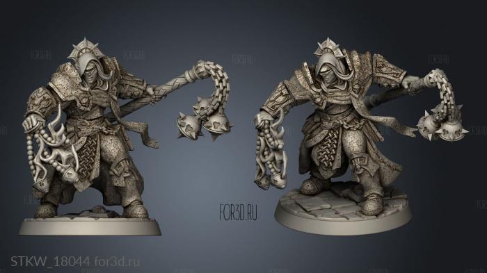 Requiem Brotherhood Templar stl model for CNC