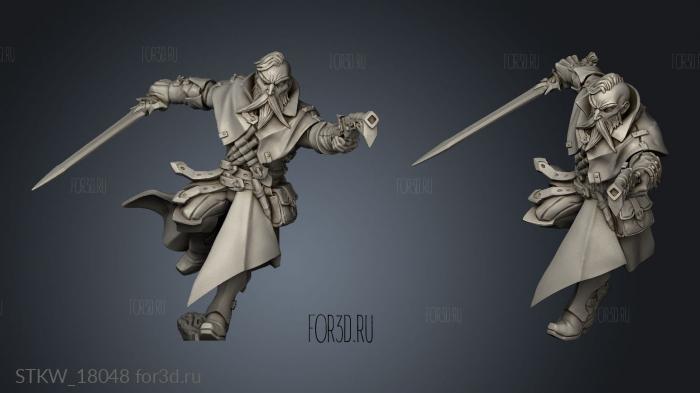 Requiem Demon Hunters Hat stl model for CNC