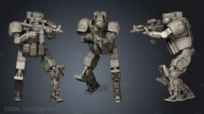 Ring GRAND Police Grunt stl model for CNC