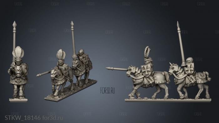 Knights 3d stl модель для ЧПУ