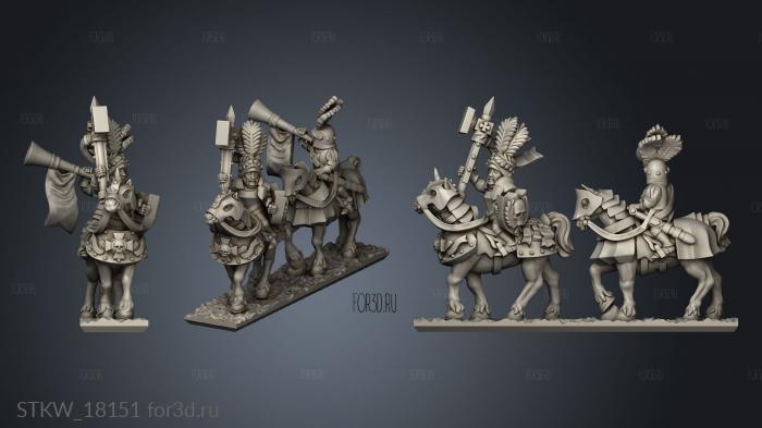 Knights 3d stl модель для ЧПУ