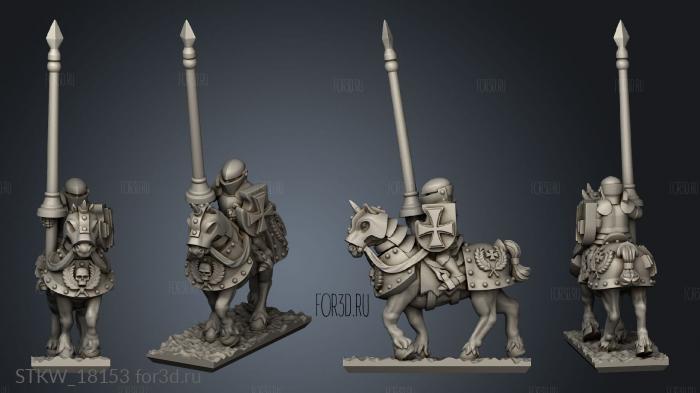 Knight 3d stl модель для ЧПУ