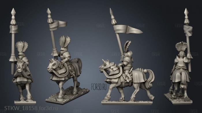 Knight 3d stl модель для ЧПУ