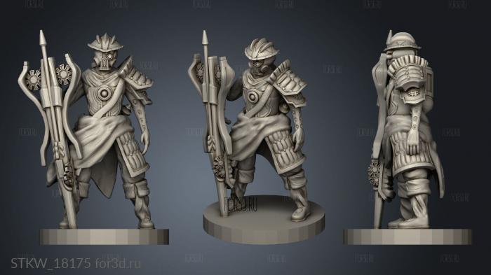 Crossbowman Static 3d stl модель для ЧПУ