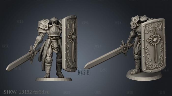 Templars Sword Templar 3d stl модель для ЧПУ