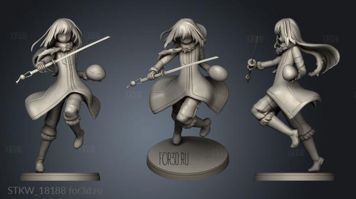 Rimaru Tempest stl model for CNC