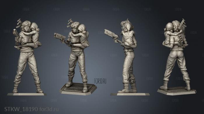 RIPLEY ALIEN stl model for CNC