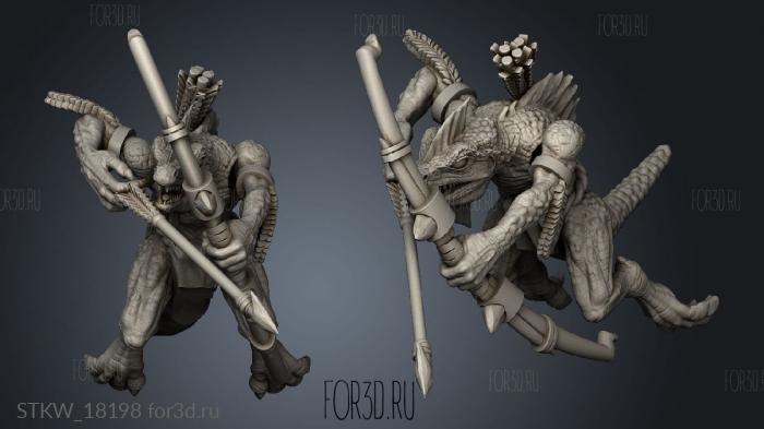 Ripperdactyls Riders Carcaj stl model for CNC