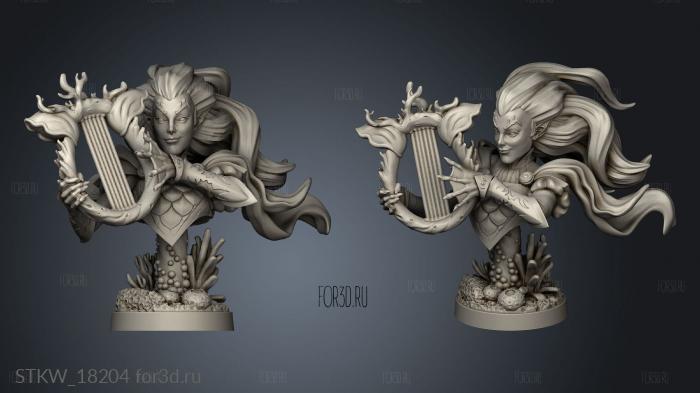 Triton Bard stl model for CNC