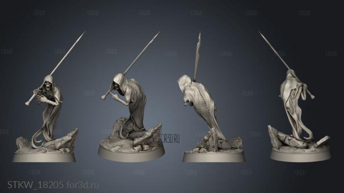 Risen Guard stl model for CNC