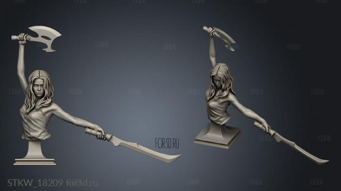 River Tam Axe Blade 3d stl модель для ЧПУ