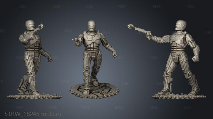 ROBOCOP stl model for CNC