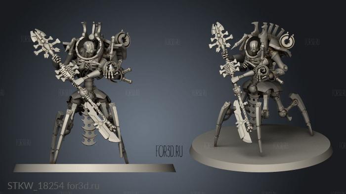 Robot Spider Skeleton Wanderer WIP Sv 3d stl модель для ЧПУ