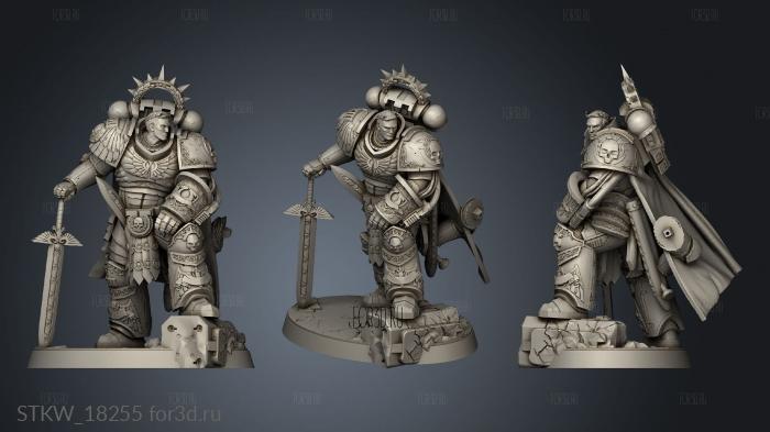 Roboute Guilliman Horde legion 3d stl модель для ЧПУ