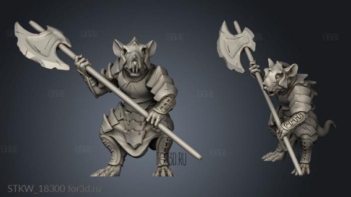 Rat Guard 3d stl модель для ЧПУ