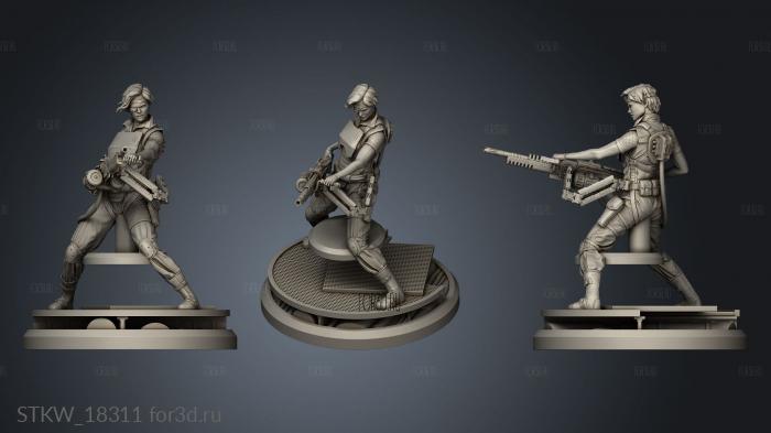 Rodriguez 3d stl модель для ЧПУ