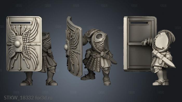 Sword and Shield 3d stl модель для ЧПУ