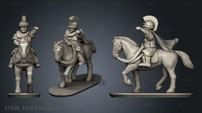 Roman General 3d stl модель для ЧПУ