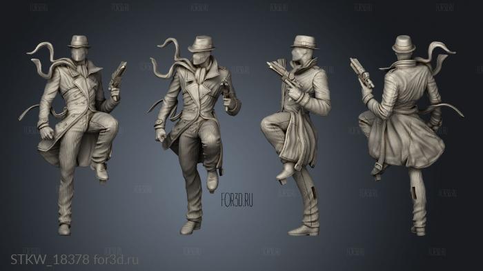 Rorschach Sculpture 3d stl модель для ЧПУ