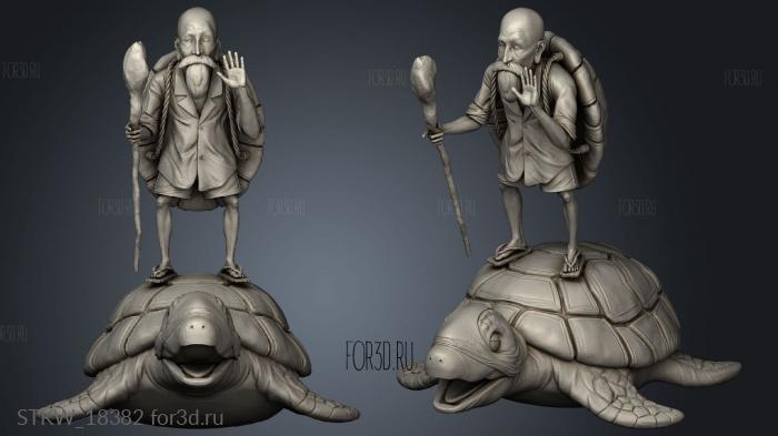 roshy turtle 3d stl модель для ЧПУ