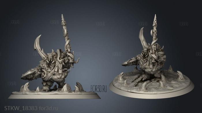 Rotten Daemons Prince Rottenprincedaemon stl model for CNC