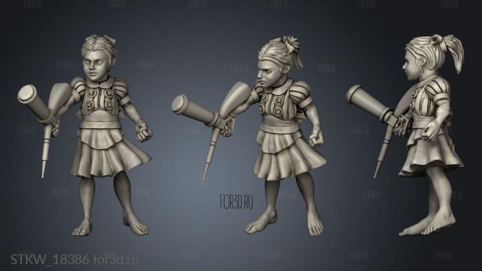 Horde sister 3d stl модель для ЧПУ