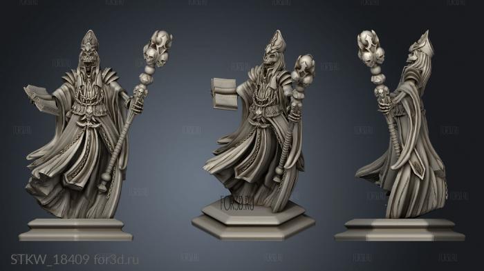 Horde lich stl model for CNC