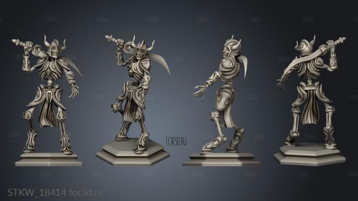 Horde scheletro 3d stl модель для ЧПУ