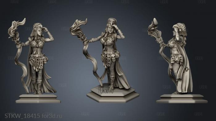 Horde shaman stl model for CNC