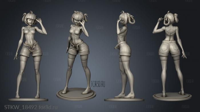 Rubim Nazuna Nanakusa 3d stl модель для ЧПУ