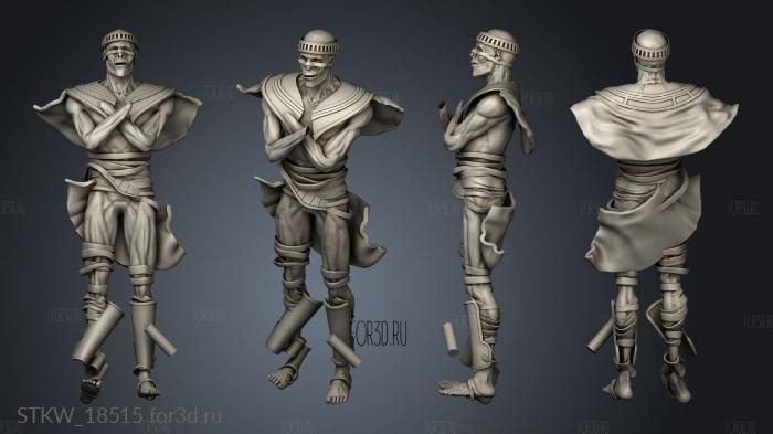 Mummy Standing 3d stl модель для ЧПУ