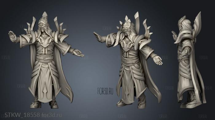Cult Leader stl model for CNC