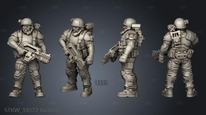 MARINE CAPTAIN ARK stl model for CNC