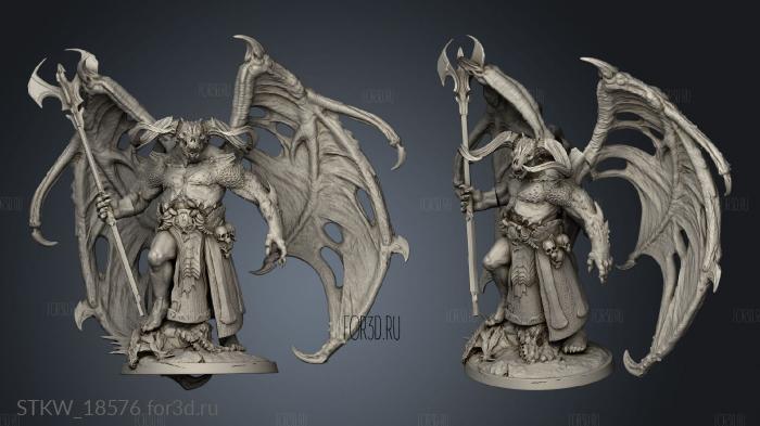 Orcus Prince the dead stl model for CNC