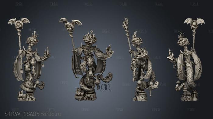 Sadaresh the Great Ophidian Sorcerer 3d stl модель для ЧПУ