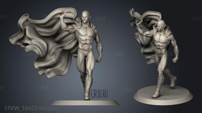 Saitama Base 3d stl модель для ЧПУ