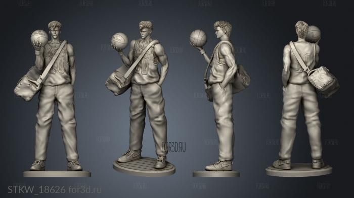 Sakuragi Hanamichi bag 3d stl модель для ЧПУ