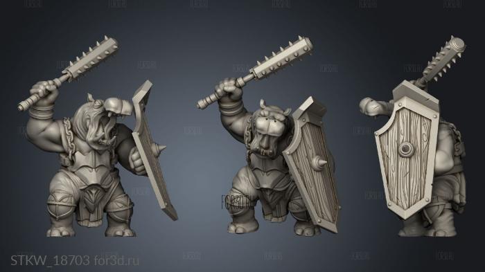 Hippo Warrior Shield 3d stl модель для ЧПУ