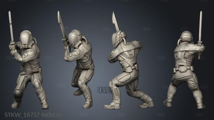 imperial janissary 3d stl модель для ЧПУ