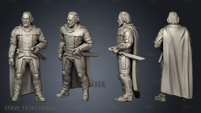 imperial janissary 3d stl модель для ЧПУ